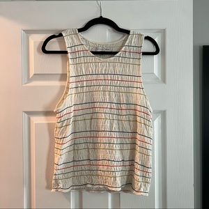 Madewell sleeveless shirt
